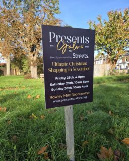 The first day of November can only mean one thing... it's Presents Galore month! 🎁 🎁 Our stallholders are busy prepping the best Christmas gifts found in the East so be sure to join us. 

This year we're also incredibly proud to welcome Plumb's Dairy who will be selling real Christmas trees with free local delivery. The perfect weekend to put up your tree and celebrate the start of the festive season 🎄 

Be sure to book your tickets - www.presentsgalore.org

Thank you @icon_sign_and_design for printing these wonderful sign boards.

#PresentsGalore #PresentsGaloreNKT #ChristmasFair #ChristmasEvent #CharityFair #RowleyMile #WhatsOn #ChristmasShopping #FeelingFestive #FestiveFun #ShopLocal #ShopIndependent #SupportIndependent #Newmarket #NewmarketSuffolk #LoveNewmarket