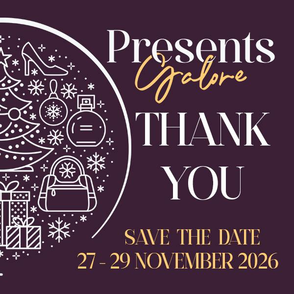 As we approach the big day, we wanted to say a huge thank you to everyone who supported this year's Presents Galore 🤍 

From our headline sponsor, Streets Accountants, to all the local businesses who helped us turn the event into what it is today. To all the stallholders, to our visitors and to everyone who helped spread the word - THANK YOU. 

We'll be back in 2026 to reveal the total raised, and look forward to welcoming you all back next November! Save the date!

#ThankYou #Grateful #SaveTheDate #PresentsGalore #PresentsGaloreNKT #ChristmasFair #ChristmasEvent #CharityFair #RowleyMile #WhatsOn #ChristmasShopping #FeelingFestive #FestiveFun #ShopLocal #ShopIndependent #SupportIndependent #Newmarket #NewmarketSuffolk #LoveNewmarket