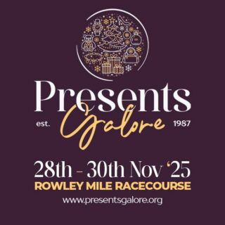 With only 100 days to go until Christmas, now's the time to book your tickets for our region's most fabulous Christmas shopping event 🎁 🎁 🎁 
Bursting at the seams with gift ideas, foodie treats and fashions for the whole family, enjoy a weekend of feel-good shopping between 28th - 30th November at the Rowley Mile Racecourse in Newmarket. 
100% of ticket sales are donated directly to the Cambridge Children's Hospital, Newmarket Charitable Foundation and the National Horseracing Museum, and with free parking and free returns across the weekend you can enjoy the festive event as many times as you wish. 
Head over to our website to view this year's exhibitors, details of our VIP evening and book your tickets. Children under 16 are free with an accompanying adult. 
#100DaysToChristmas #ChristmasCountdown #PresentsGalore #PresentsGaloreNKT #ChristmasFair #ChristmasEvent #CharityFair #RowleyMile #WhatsOn #ChristmasShopping #FeelingFestive #FestiveFun #ShopLocal #ShopIndependent #SupportIndependent #Newmarket #NewmarketSuffolk #LoveNewmarket