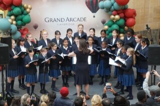 This year we welcome The Bella Voce Choir from St Mary's Junior School to Presents Galore who will be performing on Saturday at 11am ✨️ 

St Mary's School, Cambridge is a day and boarding school for girls from Pre-school through to A-level, located in the heart of Cambridge. The music department is very strong across the whole school and the Junior School specifically offers 6 different choirs, and many instrumental ensembles, who are currently all getting ready for their annual Christmas Concert in a few weeks. 

The choir we have performing for us is their auditioned Year 5 and 6 choir called Bella Voce. These girls rehearse together weekly and are very excited to perform for you and help spread some Christmas cheer. 

The girls recently performed at the Grand Arcade in Cambridge city center to help with the Switching on of the Lights celebrations and they are looking forward to caroling at a local retirement village soon, as well as their performance at Presents Galore!

We can't wait to hear their beautiful voices, be sure to join us too.

#BellaVoceChoir #StMarysCambridge  #PresentsGalore #PresentsGaloreNKT #ChristmasFair #ChristmasEvent #CharityFair #RowleyMile #WhatsOn #ChristmasShopping #FeelingFestive #FestiveFun #ShopLocal #ShopIndependent #SupportIndependent #Newmarket #NewmarketSuffolk #LoveNewmarket
